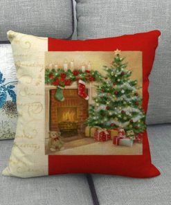 housses de coussins motifs de noel