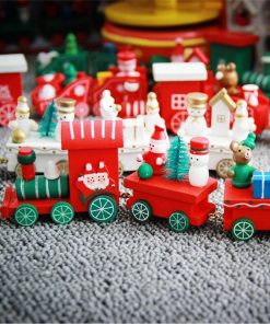 Petit train de noel decoration
