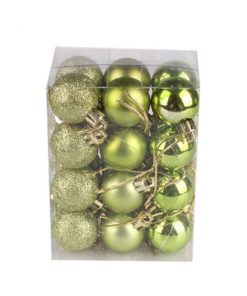 boule de noël vert sapin