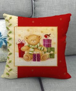 coussin de noel ourson