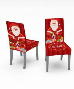 housse chaise pere noel