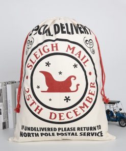 Emballage cadeau tissu noel