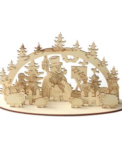 centre de table bois