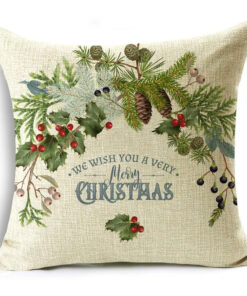 housse de coussin noel 40x40